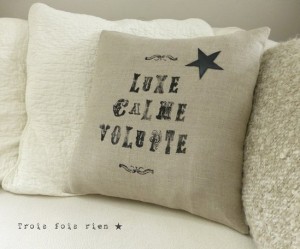 coussin vintage