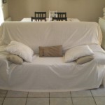 housse de canapé une place