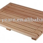 tapis salle de bain en bois