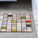 tapis salle de bain en bois