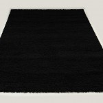 tapis salon noir