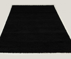 tapis salon noir