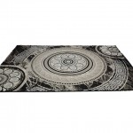 tapis salon noir