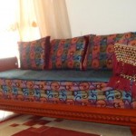 banquette salon marocain