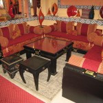 banquette salon marocain