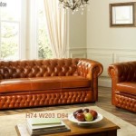 canapé cuir marron clair