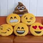 coussin emoji