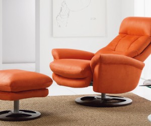 fauteuil orange