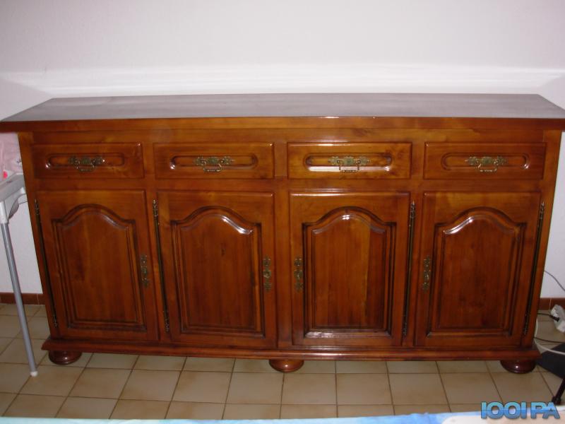 meuble salon merisier