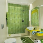 tapis salle de bain rouge et noir