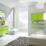 tapis salle de bain rouge et noir