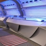 tapis salle de bain rouge et noir