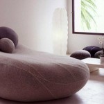 tapis salon forme galet