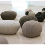 tapis salon forme galet