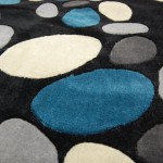 tapis salon forme galet