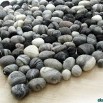 tapis salon forme galet