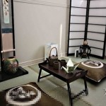 tapis salon japonais