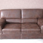 canapé cuir retourné
