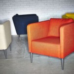 coussin orange ikea
