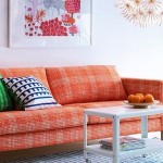 coussin orange ikea