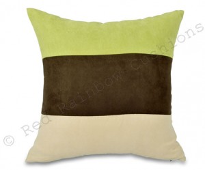 coussin vert