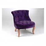 fauteuil violet