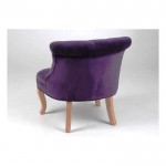 fauteuil violet