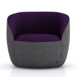 fauteuil violet