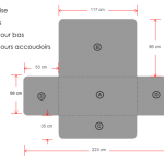 housse de canapé gris 3 places