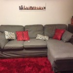 housse de canapé gris 3 places