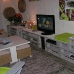 meuble salon en palette
