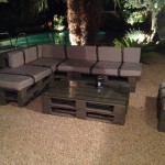 meuble salon en palette