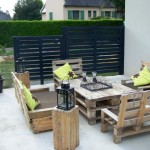 meuble salon en palette