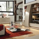 meuble salon gris but