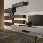 meuble salon gris clair