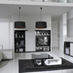 meuble salon gris clair