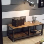 meuble salon industriel