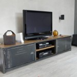 meuble salon industriel