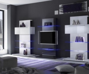 meuble tv hifi design