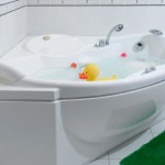 tapis d'angle salle de bain