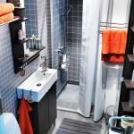 tapis d'angle salle de bain