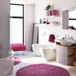 tapis d'angle salle de bain