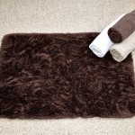 tapis salle de bain vert foncé