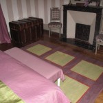 tapis salle de bain vert pomme