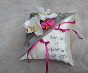 coussin mariage