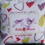coussin mariage