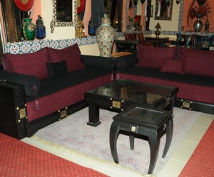 meuble salon marocain